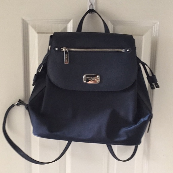Michael Kors Handbags - Michael KORS Women’s Handbag Backpack Navy Blue